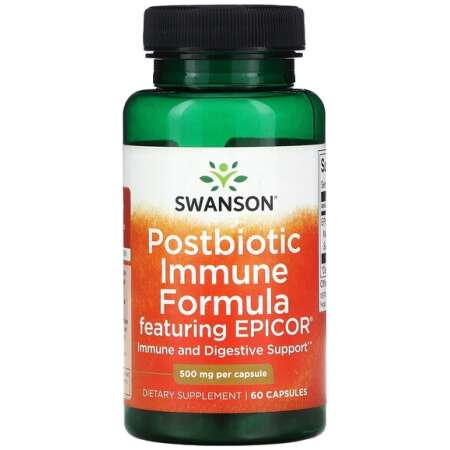 Swanson Postbiotic Immune Formula featuring EPICOR - 60 caps