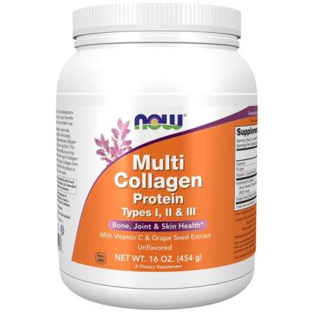 NOW Foods Multi Collagen Protein - 454g