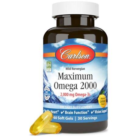 Carlson Labs Maximum Omega 2000 - 60 softgels