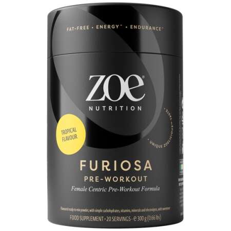 ZOE Nutrition Furiosa Pre-Workout, Tropical - 300g