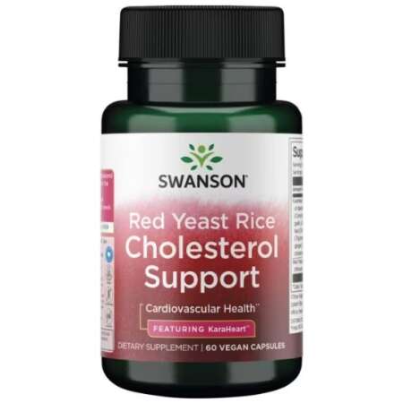 Swanson Red Yeast Rice Cholesterol Support - 60 vcaps