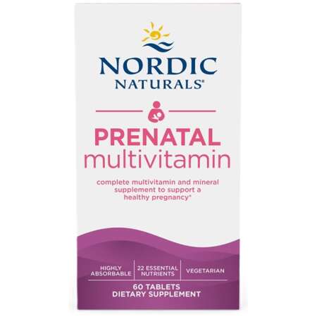 Nordic Naturals Prenatal Multivitamin - 60 tablets