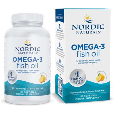 Nordic Naturals Omega-3, 690mg Lemon - 120 softgels