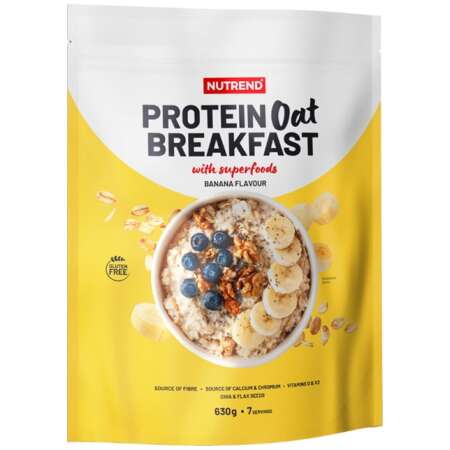 Nutrend Protein Oat Breakfast, Banana - 630g