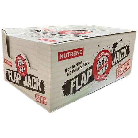 Nutrend Flapjack Gluten Free, Chocolate + Banana with Dark Chocolate - 20 x 100g