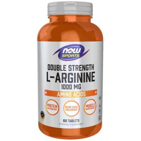 NOW Foods L-Arginine, 1000mg - 180 tablets