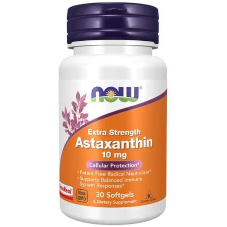 NOW Foods Astaxanthin Extra Strength, 10mg - 30 softgels