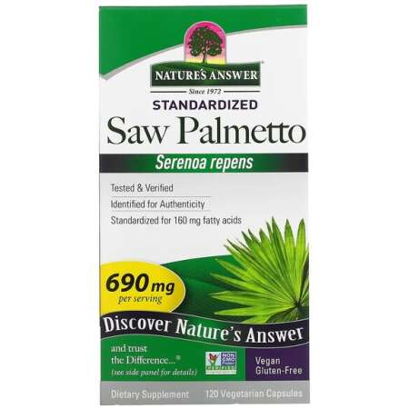 Nature's Answer Saw Palmetto Extract, 690mg - 120 vcaps
