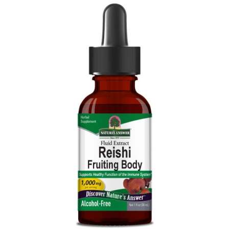 Nature's Answer Reishi Fruiting Body, 1000mg - 30 ml.