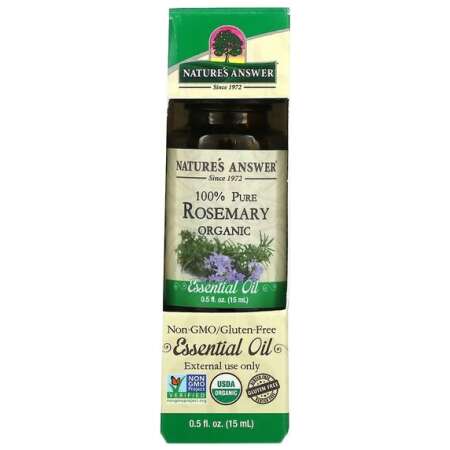 Nature's Answer 100% Pure Rosemary Essential Oil - 15 ml.