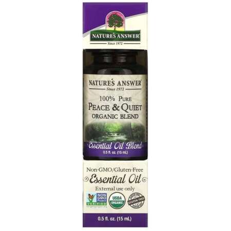 Nature's Answer 100% Pure Peace & Quiet Blend Essential Oil - 15 ml.