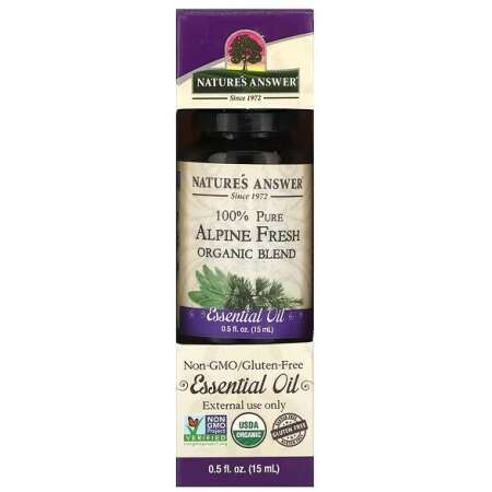 Nature's Answer 100% Pure Alpine Fresh Blend Essential Oil - 15 ml.