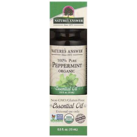 Nature's Answer 100% Pure Peppermint Essential Oil - 15 ml.