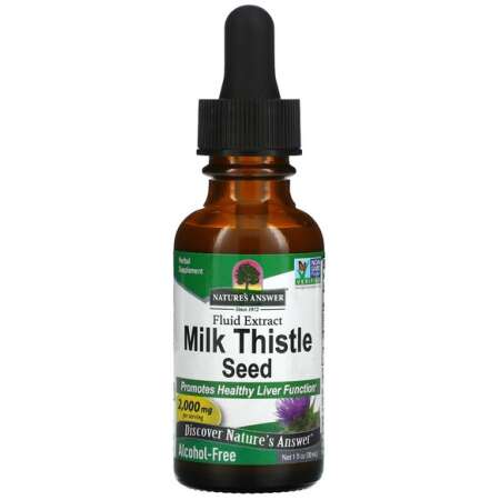 Nature's Answer Milk Thistle Seed Extract, 2000mg - 30 ml.