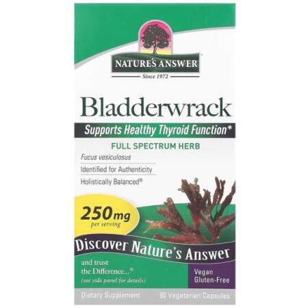 Nature's Answer Bladderwrack, 250mg - 90 vcaps
