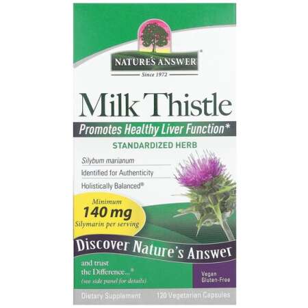 Nature's Answer Milk Thistle - 120 vcaps