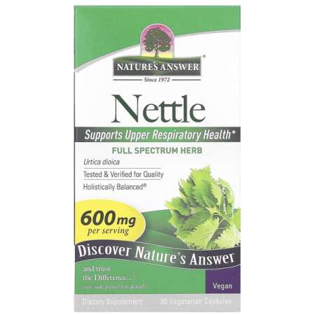 Nature's Answer Nettle, 600mg - 90 vcaps