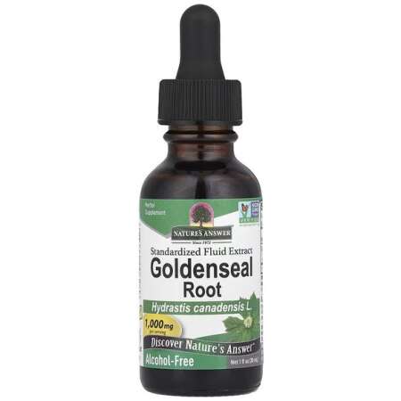 Nature's Answer Goldenseal Root, 1000mg - 30 ml.