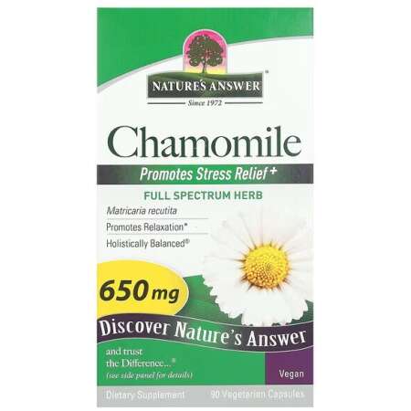 Nature's Answer Chamomile, 650mg - 90 vcaps