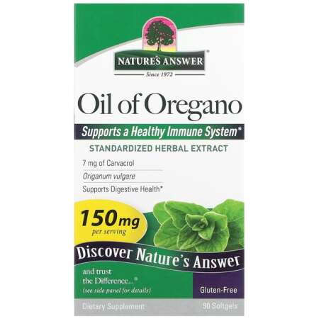 Nature's Answer Oil of Oregano, 150mg - 90 softgels