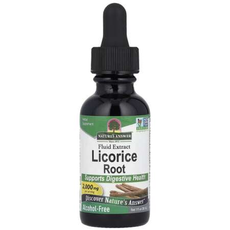Nature's Answer Licorice Root, 2000mg - 30 ml.