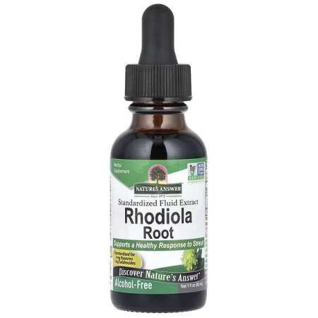 Nature's Answer Rhodiola Root, 1000mg - 30 ml.