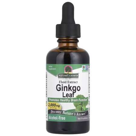 Nature's Answer Ginkgo Leaf, 2000mg - 60 ml.