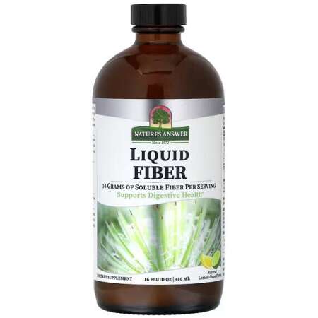 Nature's Answer Liquid Fiber, Lemon-Lime - 480 ml.