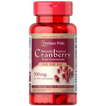 Puritan's Pride Cranberry, 500mg - 60 caps