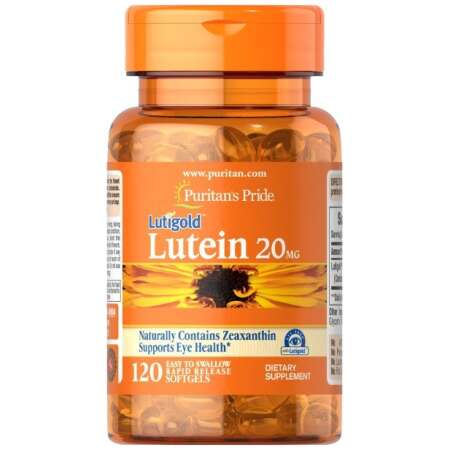 Puritan's Pride Lutein, 20mg - 120 softgels
