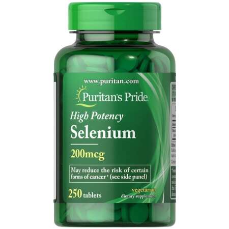 Puritan's Pride Selenium, 200mcg - 250 tablets