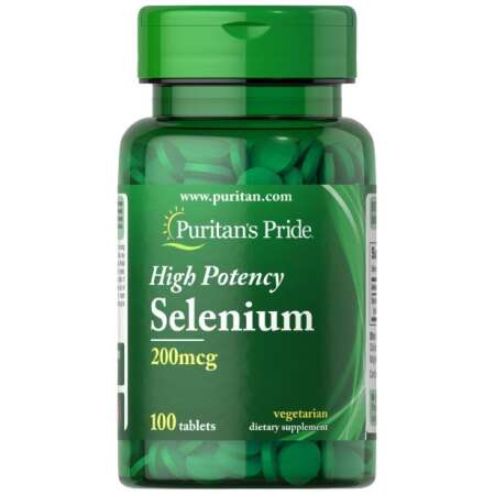Puritan's Pride Selenium, 200mcg - 100 tablets