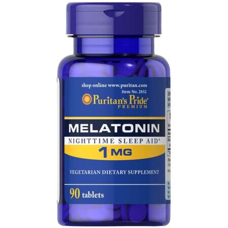 Puritan's Pride Melatonin, 1mg - 90 tablets