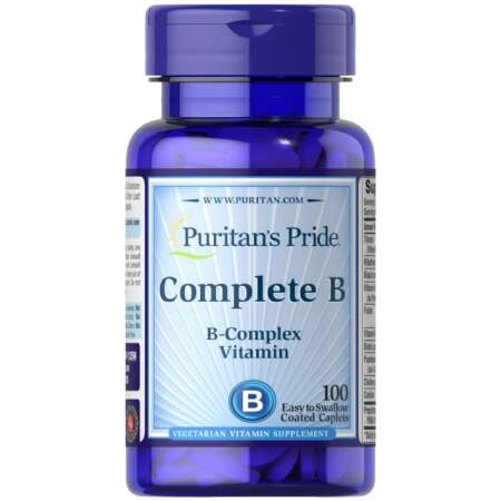 Puritan's Pride Vitamin B-Complex - 100 caplets