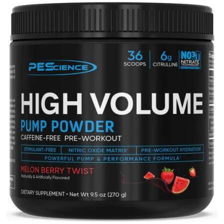 PEScience High Volume (New Formula), Melon Berry Twist - 270g