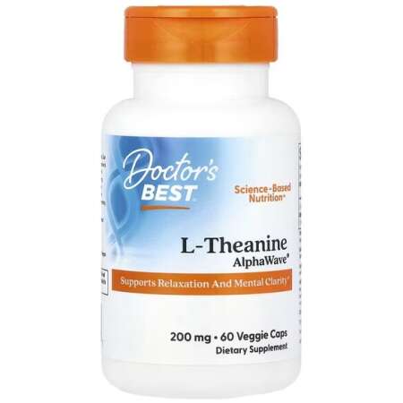 Doctor's Best L-Theanine AlphaWave - 60 vcaps