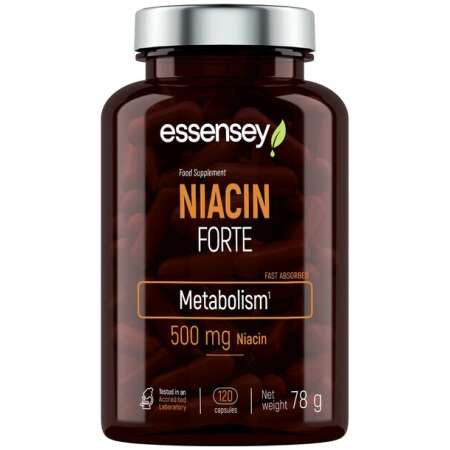 Essensey Niacin Forte, 500mg - 120 caps