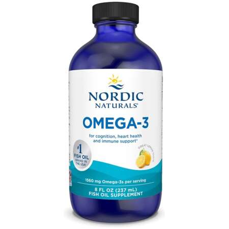 Nordic Naturals Omega-3, 1560mg Lemon - 237 ml.