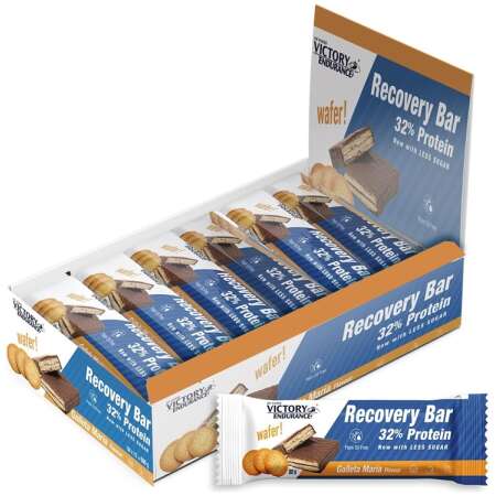 Weider Joe Weider Victory Endurance Recovery Bar, Galleta Maria - 12 x 50g