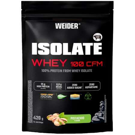 Weider Isolate Whey 100 CFM, Pistachio - 420g
