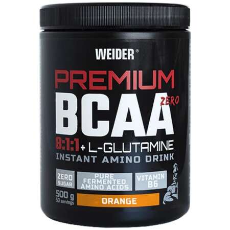 Weider Premium BCAA Zero, Orange - 500g