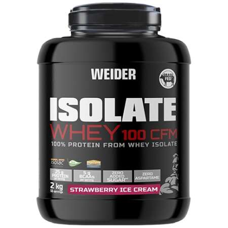 Weider Isolate Whey 100 CFM, Strawberry Ice Cream - 2000g