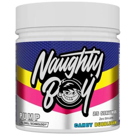 Naughty Boy Pump, Candy Bubblegum - 400g