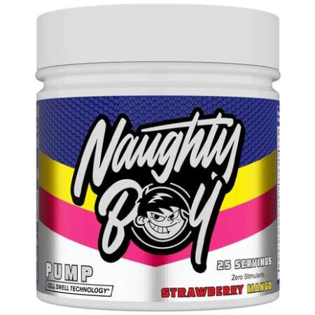 Naughty Boy Pump, Strawberry Mango - 400g