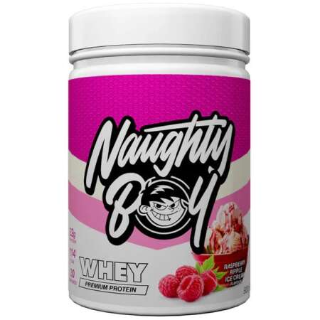 Naughty Boy Advanced Whey, Raspberry Ripple Ice Cream - 900g