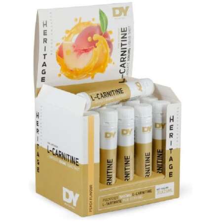Dorian Yates L-Carnitine Liquid Shot, Peach - 20 x 25ml.