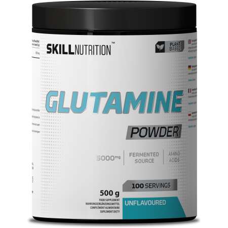 Skill Nutrition Glutamine Powder, Unflavoured - 500g