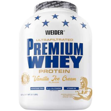 Weider Premium Whey, Vanilla Ice Cream - 2300g