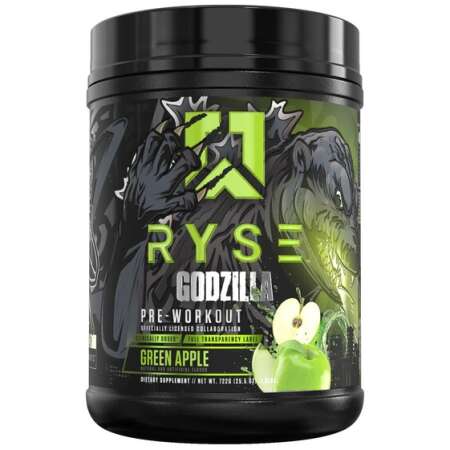 RYSE Godzilla Pre-Workout, Green Apple (EAN 810137320496) - 722g