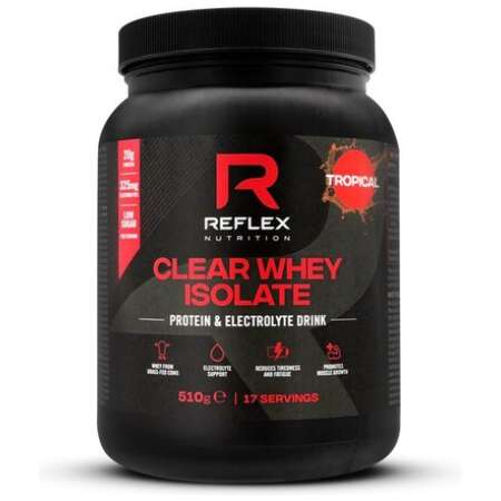 Reflex Nutrition Clear Whey Isolate, Tropical - 510g